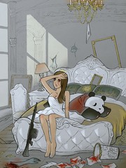 熊猫生活太坑了漫画